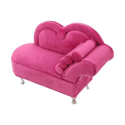 Sofa schmuckkästchen aus samt - sofa-schmuckkästchen,