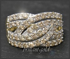 Diamant Ring aus Gold, 2,50ct