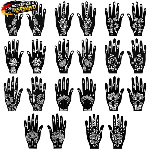 Temporäre handtattoo vorlagen - handtattoo,