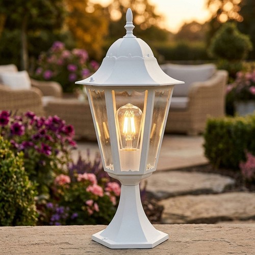 Alu sockel steh laterne - alu, lampe