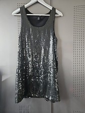 H&M Kurzes Pailletten-Kleid