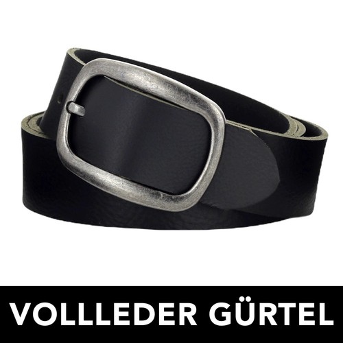 Gürtel leder schwarz - gürtel,