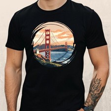T-Shirt Herren Golden Gate