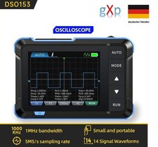 Oszilloskop Signalgenerator Messgerät Dso153 FNIRSI 1MHz 2CH mit Kabel Akku