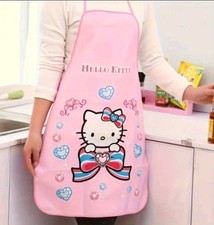 Sanrio Hello Kitty  Verstellbare Schürze Ideal für Kochen,Backen,Malen,Basteln