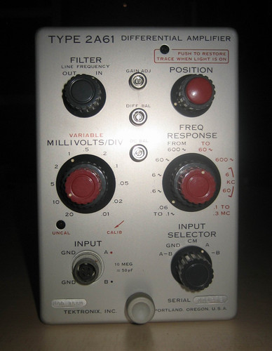 Vintage tektronix 2a61 - vintage,