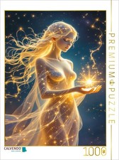 CALVENDO Puzzle Jungfrau – Die Hüterin des Lichts | 1000 Teile Lege-Größe 64x48c