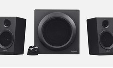 Logitech Z333 80W 2.1 Lautsprecher-System mit Subwoofer Satter Sound Schwarz.