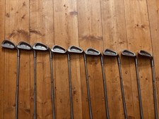 Ping Eye 2 Red Eisensatz 3‑SW | 9 Schläger | Originalgriffe | Top Zustand