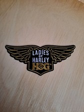 Harley Davidson HOG Patch Lady of Harley Wings