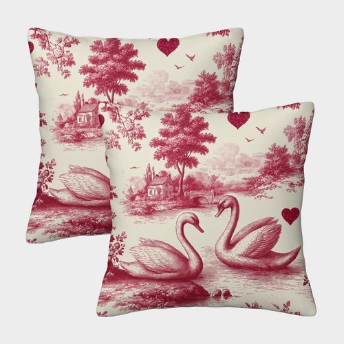 Toile jouy deko kissenbezug - toile,