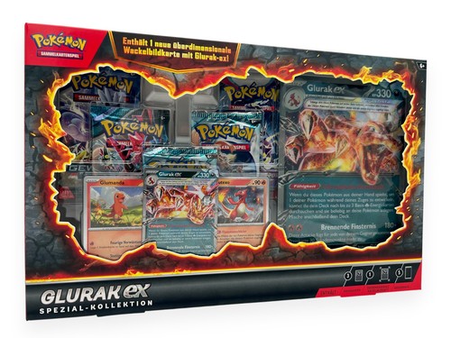 Pokémon glurak - glurak, ex