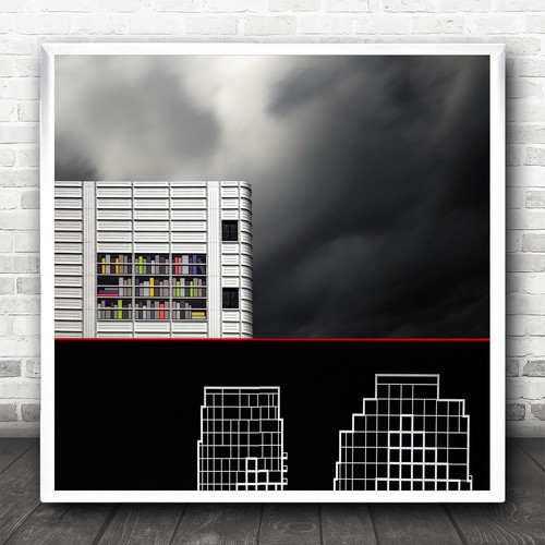 Bibliothek den haag - haag, zaun