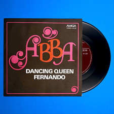 ABBA Dancing Queen & Fernando DDR 1976 Vinyl 7" AMIGA 456237