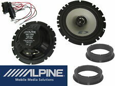 Alpine Lautsprecher komplett Set für Seat Arosa  Bj 97-04 Tür Vorne 220 Watt