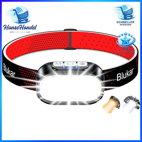 Stirnlampe led 2000l aufladbar - led,