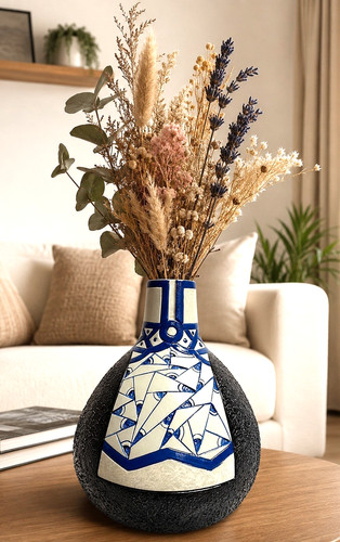 Dekorative porzellanvase - porzellanvase, in