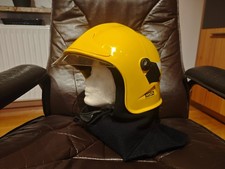 MSA Gallet F1S12 gelb Feuerwehrhelm mit Zubehör / HuPF (664)