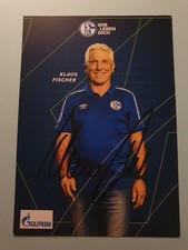 Klaus Fischer FC Schalke 04 - Autogrammkarte original signiert