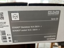 Jung Steckdosen 10 Stück 
