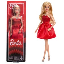 Rubinrote Barbie Puppe | JGD25