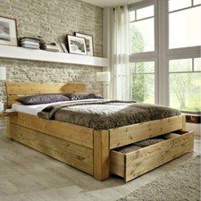 Massivholz Doppelbett