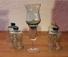 Windlichtaufsatz 5Stück Glas- Aufsatz Teelicht Kerzenglas Teelichtaufsatz Kerzen