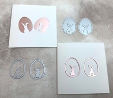 Stanzschablone Ostern Hasen im