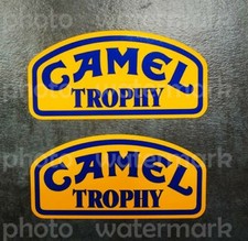 2x CAMEL Trophy Blue/ Yel