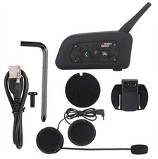Intercom Motorrad Bluetooth Kommunikationssystem IK6 + Headset wireless gebrauch