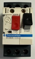 Telemecanique Motorschutzschalter / Leistungsschutzschalter / 2.5A-4A / GV2ME08