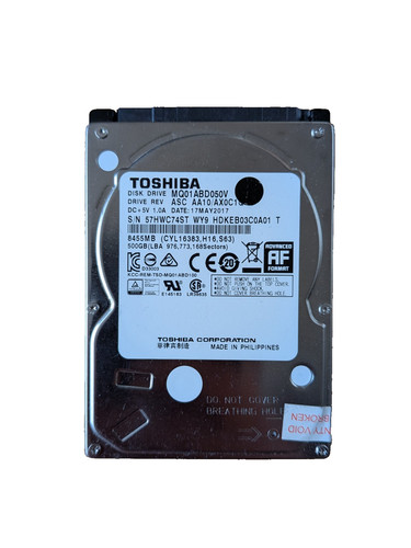 500gb toshiba hdd zoll - 500gb,