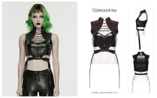 Punk Rave Women Black Red