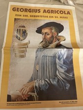 Sonderbeilage 500. Geburtstag Agricola 1994 Stadtanzeiger Chemnitz