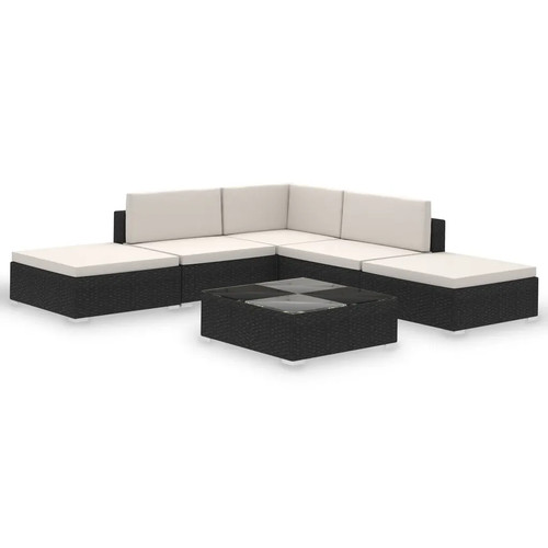 Tlg garten lounge set - 6-tlg., garten-lounge-set