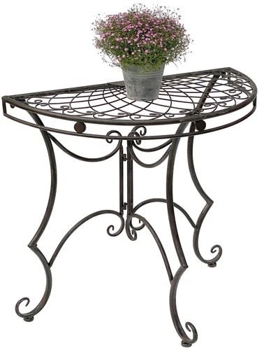 Tisch halbrund wandtisch 96000 - halbrund,