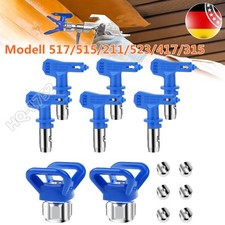 6Stk Stahl Spritzdüse Düse