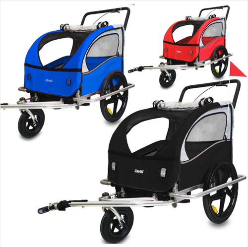 Dms fahrradanhänger 2in1 - dms®,