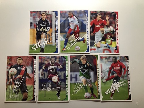 Bundesliga autogramm karten - bundesliga,