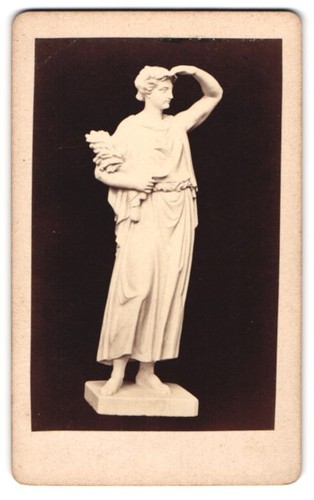 Fotografie statue sammlerin - fotografie, statue: