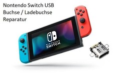 ? Reparatur Nintendo Switch USB C Port Anschluss Buchse Ladebuchse HDMI defekt