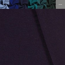 Walkloden Meterware uni