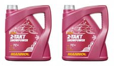8l Mannol 7201 2-Takt Snowpower Motoröl für Schneemobile und Motorschlitten 