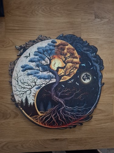 Wooden puzzle high - puzzle, quality