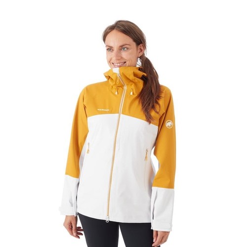 Women mammut jacket yellow - women,