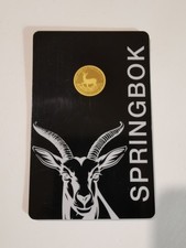 Goldmünze in Coincard