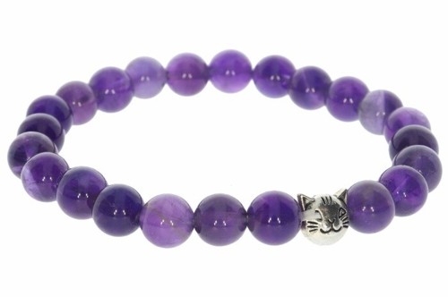 Amethyst kugel 8mm - amethyst,