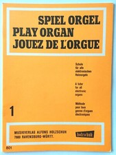 •Spiel Orgel Band 1• Schule für alle elektronischen  Heimorgeln.