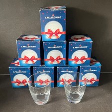 8 x S. Pellegrino Wasserglas