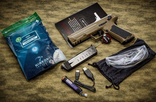 Airsoft cyma tan cm127 aep - tan,